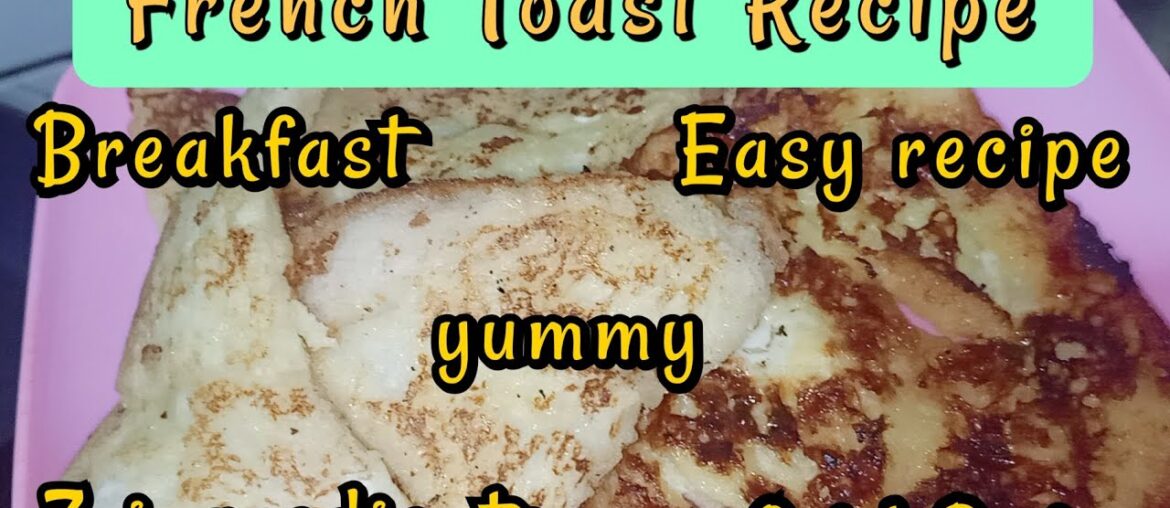 French Toast Breakfast Easy Recipe | Shahi Tukra Recipe @pakistanivlogerinmozambique