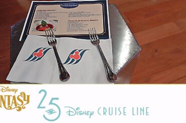 Anyone Can Cook Lobster Lasagna: Disney Fantasy 25th Silver Anniversary At Sea - May 13th to 20th
