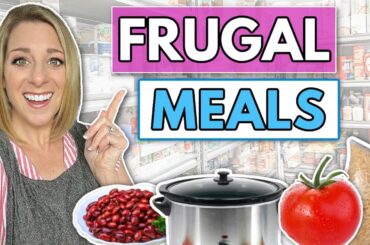 6 Quick & EASY Frugal Meals/ Filling & Affordable!
