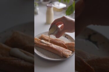 The best ever banana chocolate pancakes