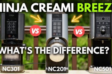 Is the NINJA Creami BREEZE the best Creami? - Review & Comparison vs Creami Deluxe & Creami NC301