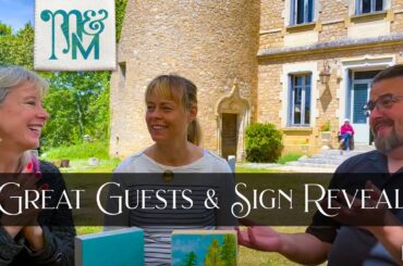 Even MORE Special Guests, Special Flowers & a Special SIGN! | Manor & Maker