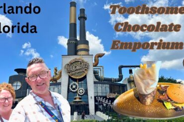 Our First Time Eating in Toothsome Chocolate Emporium Orlando