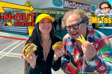 McDonald's VS In-N-Out, Sandwich Food Tour in LA