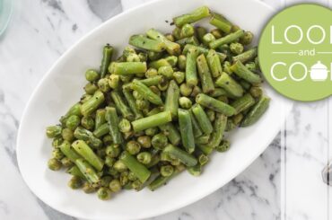 French beans and peas recipe - Look and Cook step by step recipes | How to cook