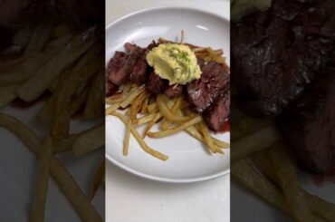 Steak and Frites #French #Steak #FrenchFries