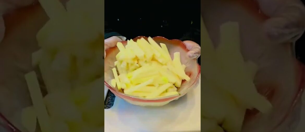 How Are McDonald's French Fries Made -Crispy french Fries Recipe- #youtubeshorts #youtube #cooking