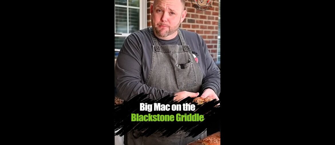 Big Mac Sloppy Joes on the Blackstone Griddle #hungryhussey #griddle #food #recipe #shorts