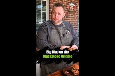 Big Mac Sloppy Joes on the Blackstone Griddle #hungryhussey #griddle #food #recipe #shorts