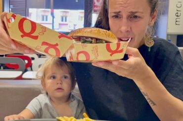 Trying Moroccan Fast Food Chain in Marrakech Morocco