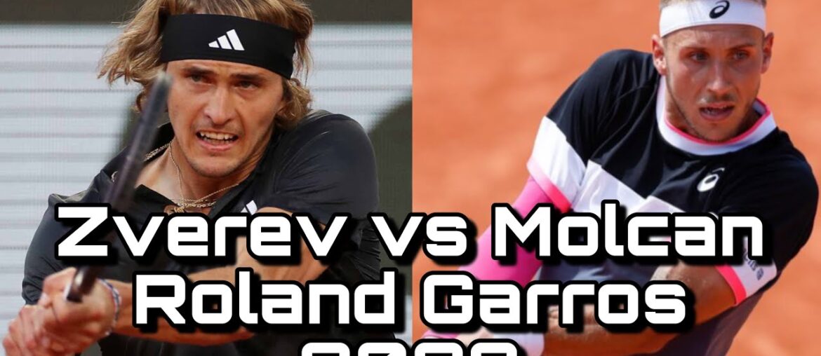 Alexander Zverev vs Alex Molcan Full Highlights - Roland Garros 2023