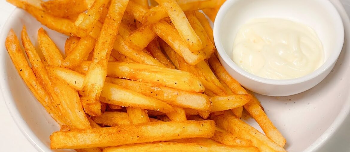 Perfect French Fries Recipe! | How to Make Perfectly Crispy and Delicious French Fries at Home