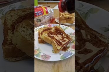 Texas Toast French Toast #breakfast #sweet #eating #short