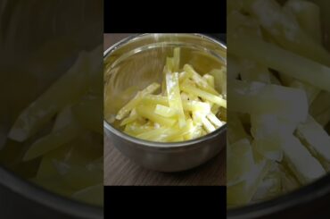 French Fries with Cascade Cheese and Meat Sauce This simple pleasure is at your fingertips#Potato