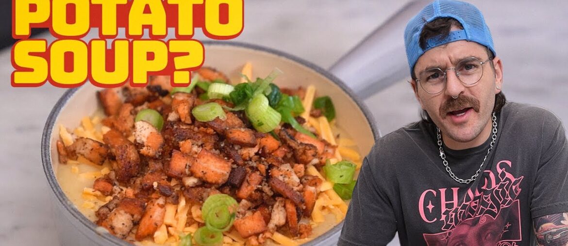 here you go, i made potato soup