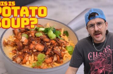 here you go, i made potato soup