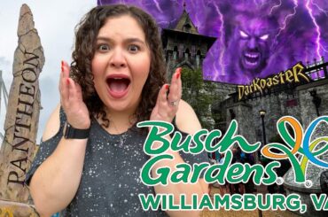 Busch Gardens Williamsburg 2023 | Ride POVs, NEW DarKoaster, Pantheon, Shows, Food & Wine, more!