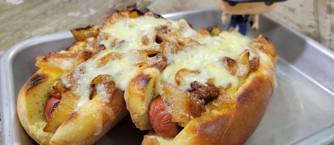 Awesome French Onion Hot Dogs Awesome French Onion Hot Dogs