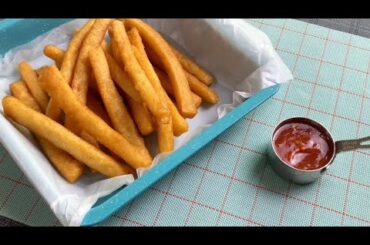 Crispy French fries at home | perfect Potato Sticks ! Potato recipes !