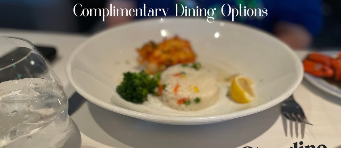 Celebrity Apex: Complimentary Dining Options Celebrity Apex: Complimentary Dining Options