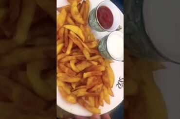 Instant crispy masala French fries #frenchfries #youtubeshorts #recipe #flavours_of_shaaz