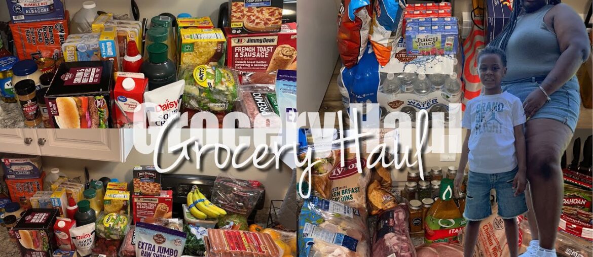 GROCERY HAUL | I SPENT $710 BETWEEN BJ’S & WALMART TO STOCK MY HOME FOR 2 MONTHS!!!