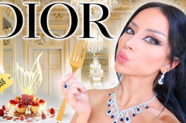 Eating at the Dior Restaurant in Paris!
