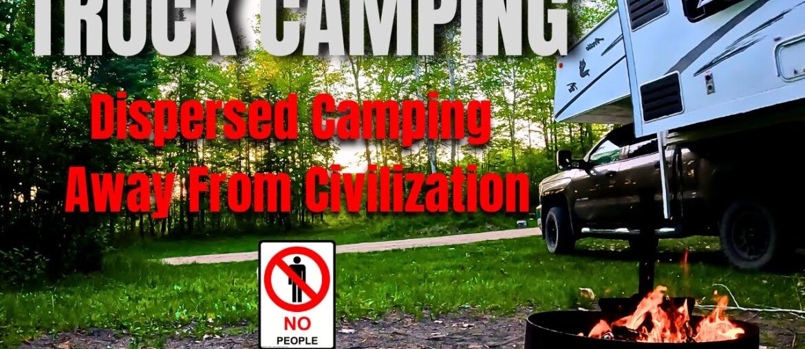 Solo Truck Camping on the busiest day of the year. Solo Truck Camping on the busiest day of the year.