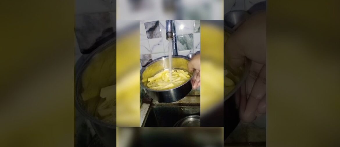 French Fries and chilli sauce recipe #frenchfries #foodie #redchillisauce