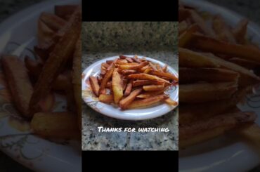 French fries easy recipe (recipe in description)