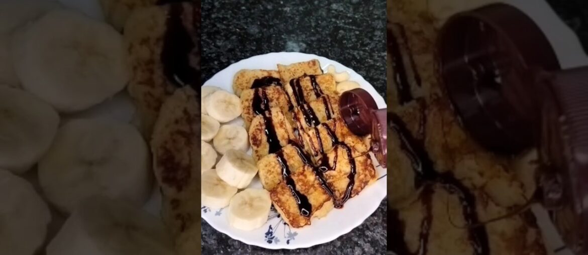 Quick Breakfast/Snacks|Sweet French Toast|Egg Bread Recipe|Sweet Egg Breadtoast#viralcookingshorts