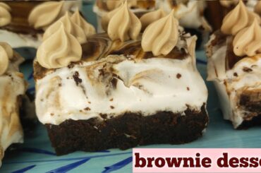 Brownie dessert | Choclate brownie dessert | Easy Brownie dessert |