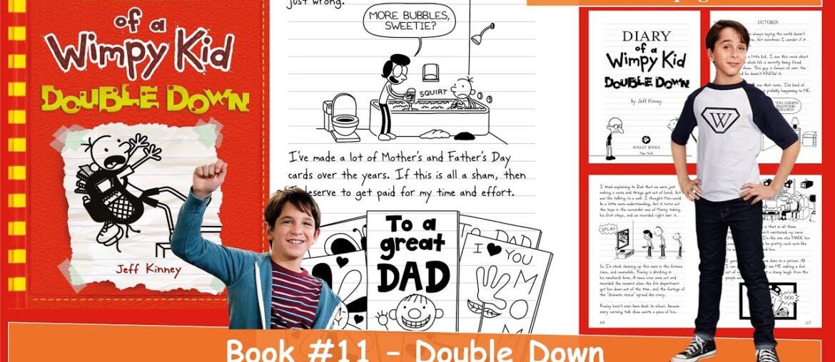 Diary of a Wimpy Kid Audiobook #11 - Double Down