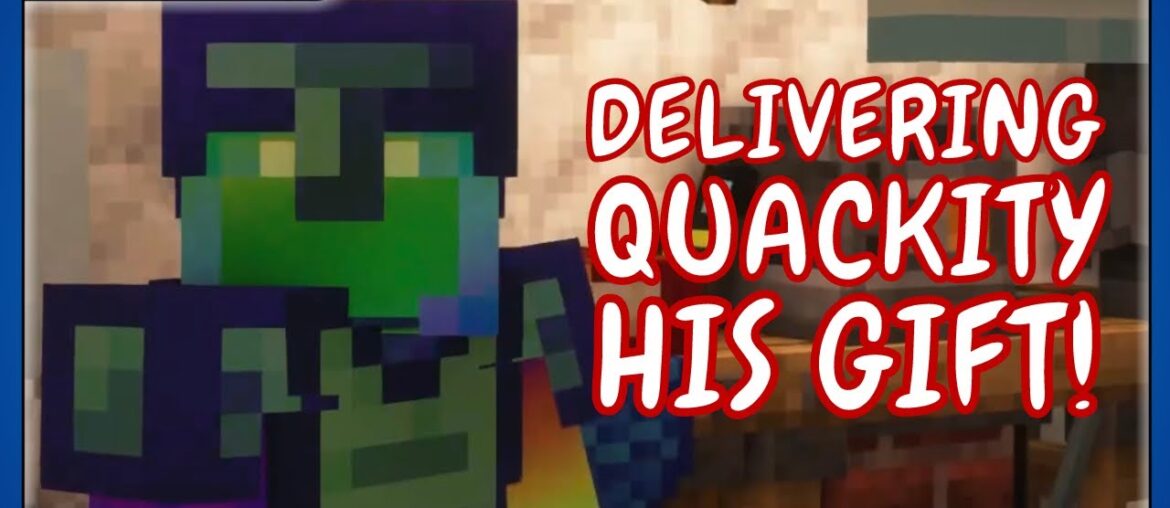 DELIVERING QUACKITY HIS GIFT! | MAKING UP WITH PEOPLE! | QSMP DELIVERING QUACKITY HIS GIFT! | MAKING UP WITH PEOPLE! | QSMP