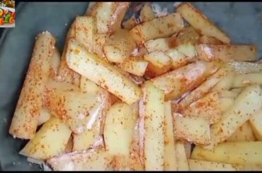 French Fries Recipe || crispy potato snacks recipe || how to make crispy franch fries recipe ||