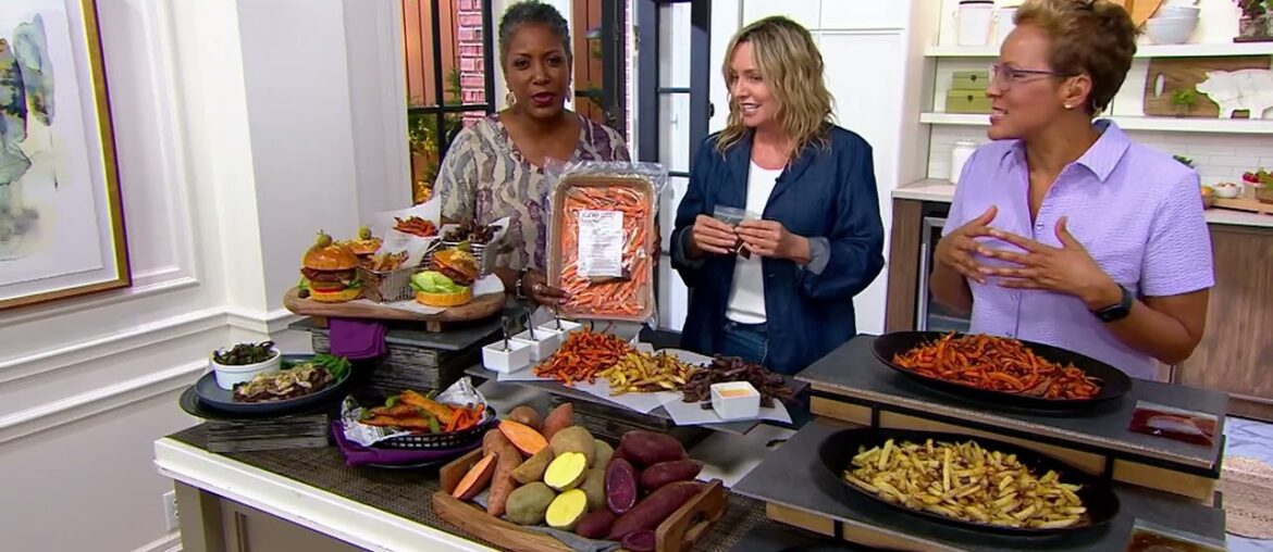 Jane Foodie (3) 12-oz Trays of Gourmet Seasoned French Fries on QVC Jane Foodie (3) 12-oz Trays of Gourmet Seasoned French Fries on QVC
