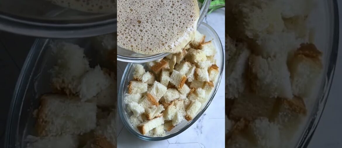French Toast Bake | Baked French Toast Recipe (No Sugar) #shorts #frenchtoast
