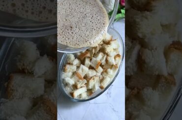 French Toast Bake | Baked French Toast Recipe (No Sugar) #shorts #frenchtoast