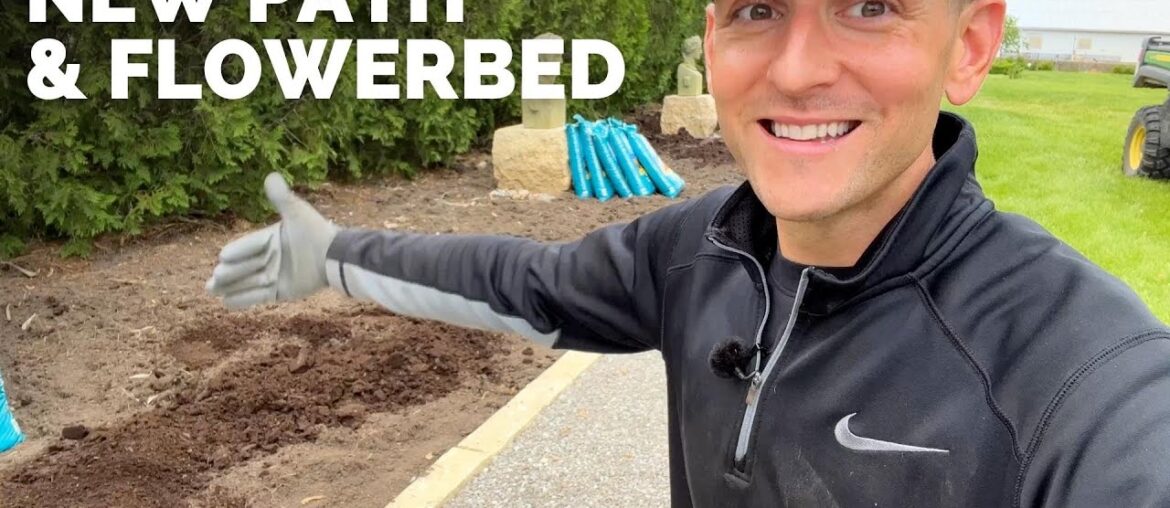Installing a New Stone Walkway + Amending the Soil for a New Flowerbed | Gardening with Wyse Guide Installing a New Stone Walkway + Amending the Soil for a New Flowerbed | Gardening with Wyse Guide