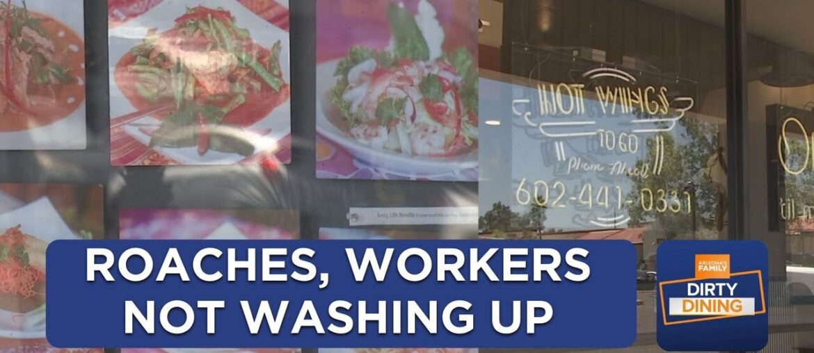Cockroaches on the cookline, workers not washing up among Phoenix-area health violations