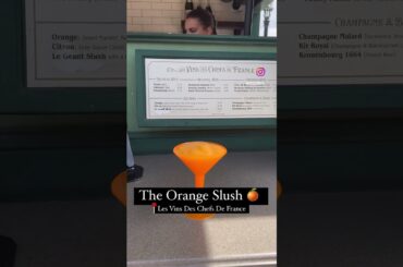 My Vibe in the French Pavilion in EPCOT #waltdisneyworld #disneydining #disneycocktails