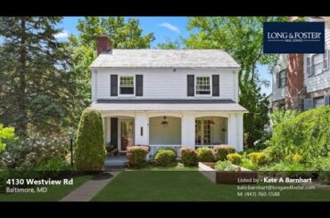 Sale: 3 Beds - 2 Baths - 2260 sq ft - Baltimore - MD [$389,900] MLS #: MDBA2085420