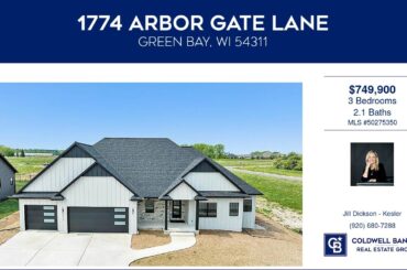 1774 ARBOR GATE Lane GREEN BAY Wisconsin Homes for Sale | www.coldwellhomes.com