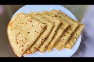 Cardamom crepes recipe/french crepe recipe/crepes recipe at home/basic crepes recipe #crepes #crepe