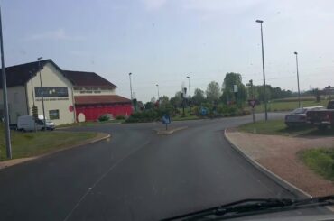 RV in France Wine area of Bourgogne