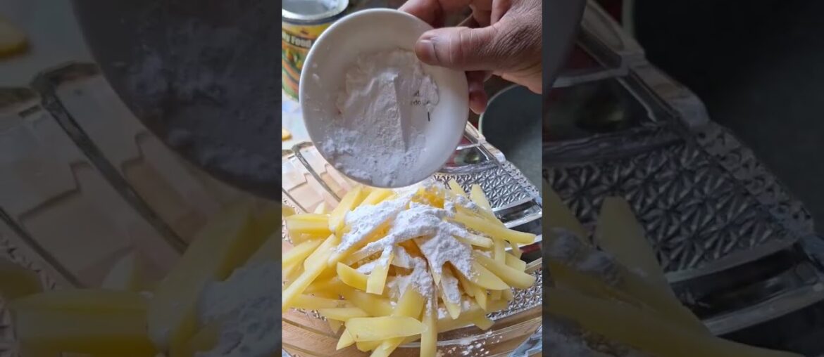 crispy masala French fries| #homemade #recipe #asmr