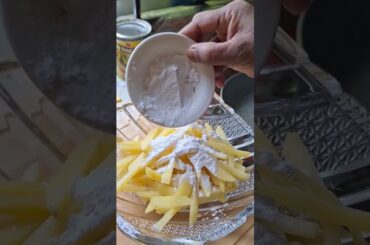 crispy masala French fries| #homemade #recipe #asmr