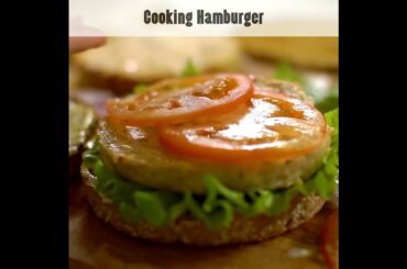 Cooking hamburgers