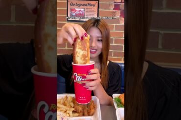 EATING THE ENTIRE MENU AT RAISING CANE'S! FRIED CHICKEN, FRIES, HUGE CUP OF SAUCE