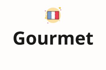 How to pronounce Gourmet